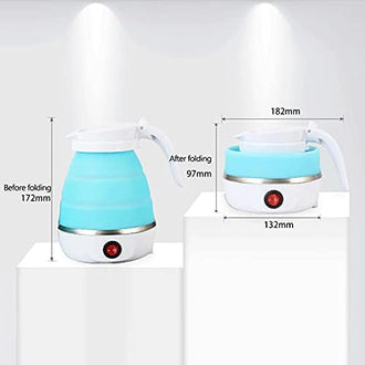 Food Grade Silicone Travel Foldable Electric Kettle Boil