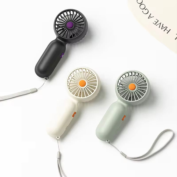 1200mAh Battery Handheld Fan Usb Charging Personal Pocket Fan Mini Portable Small Fan