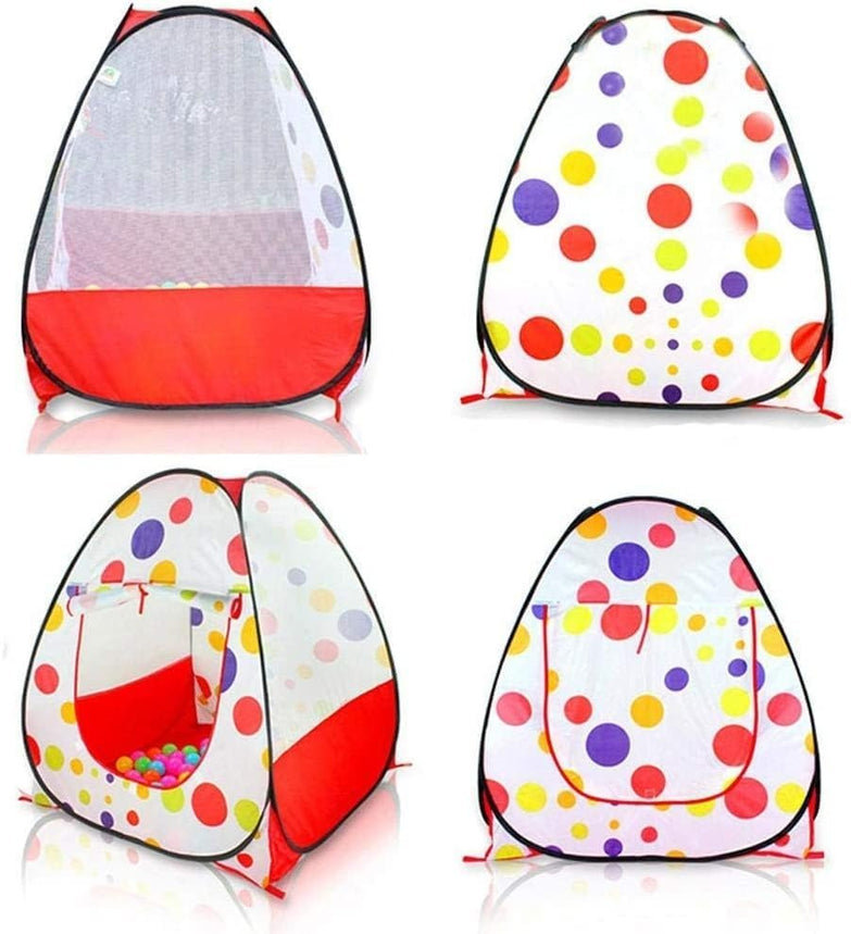 Kids Tent With 50 Colorful Balls