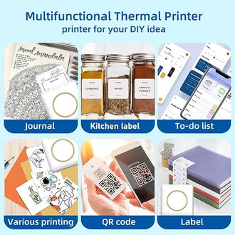 Portable Mini Pocket Thermal Printer